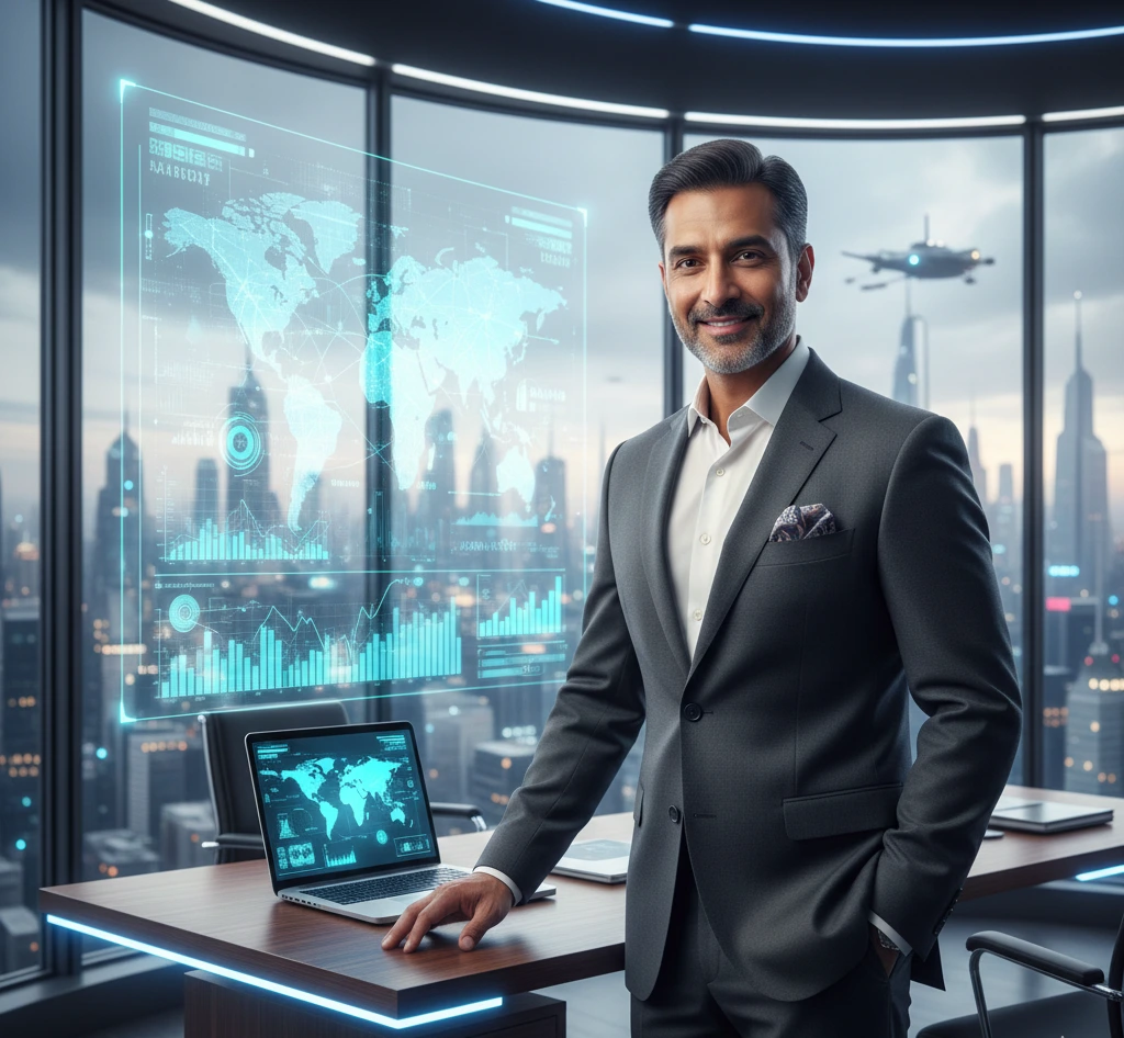 Algoza Solutions AI-powered web development and cloud services dashboard